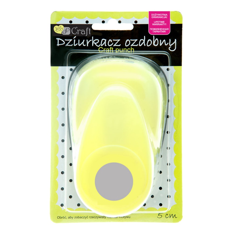 DZIURKACZ OZDOBNY DP CRAFT KOŁO 5 cm
