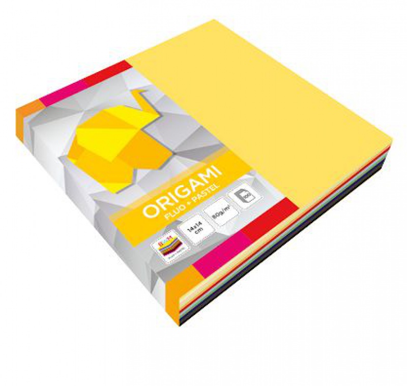 ORIGAMI 14x14cm.MIX 100k.