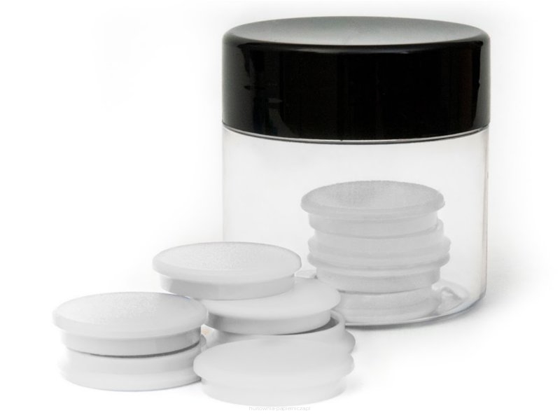 TRES Magnes 30 mm standard biały 10szt