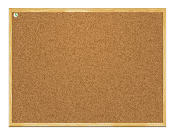 TABLICA KORKOWA 45X60 RAMA DREWNIANA