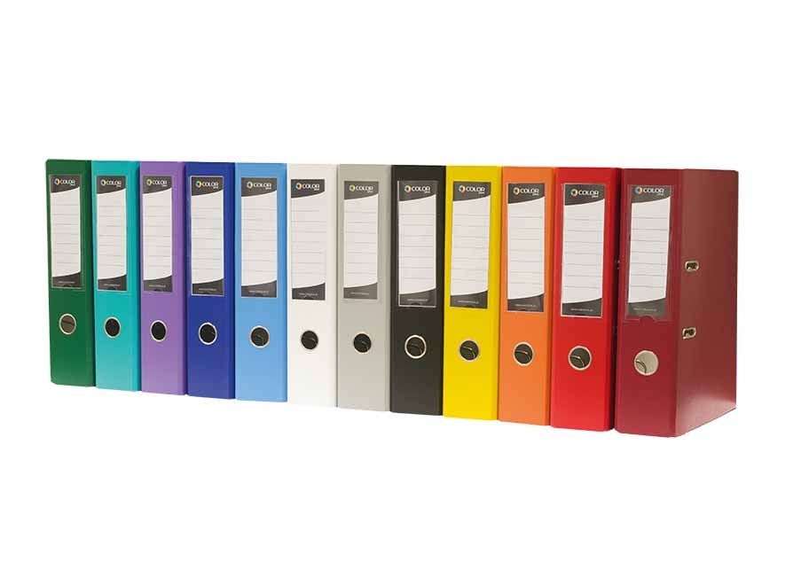SEGREGATOR COLORPLUS A4 75 MM ŻÓŁTY