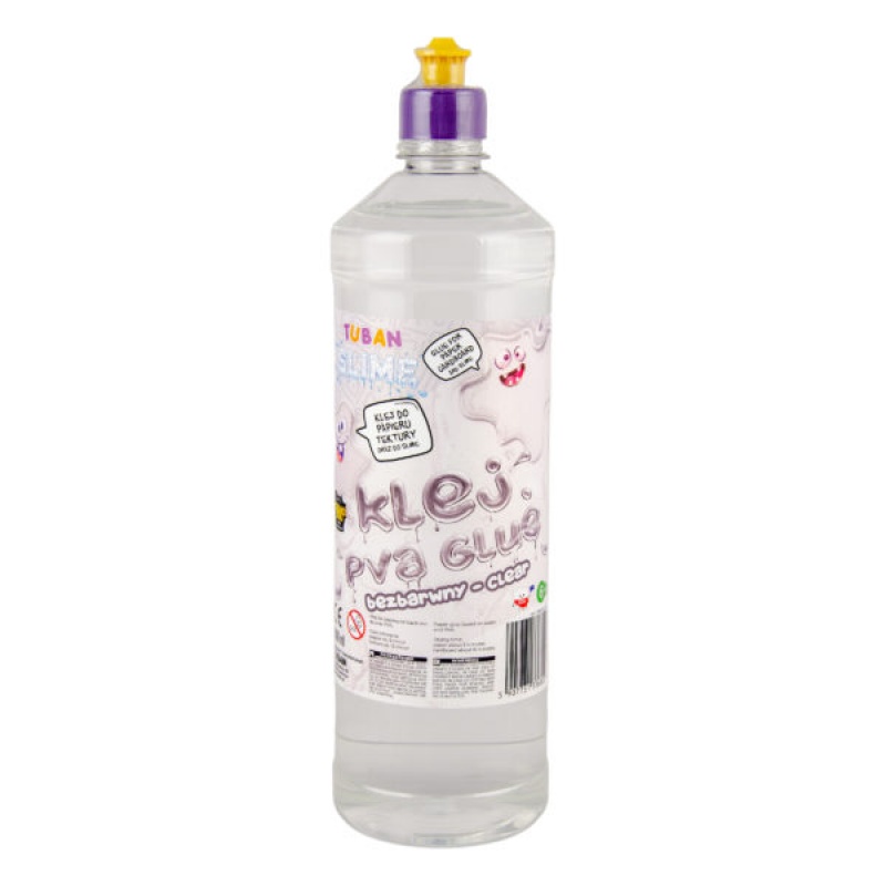 KLEJ PVA 1L TRANSPARENT TUBAN