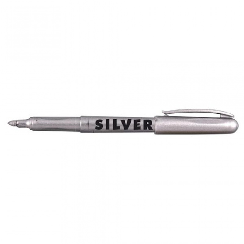 MARKER PERMANENTNY CENTROPEN SREBRNY 1,5-3MM