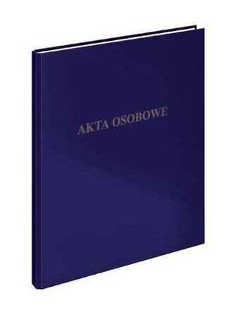 Teczka do akt osobowych VAUPE niebieska 2R/20mm