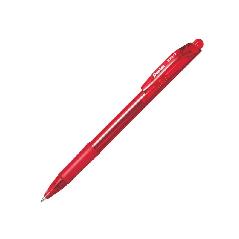 DŁUGOPIS PENTEL BK417 WOW C AUTOMATYCZNY CZERWONY