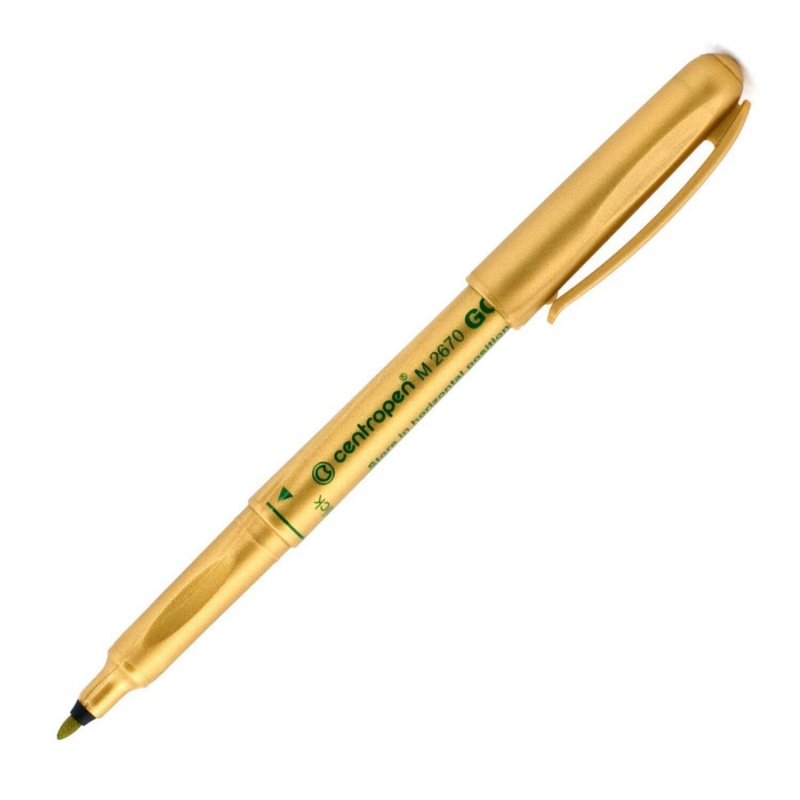 MARKER PERMANEMTNY CENTROPEN 2670 ZŁOTY 1mm