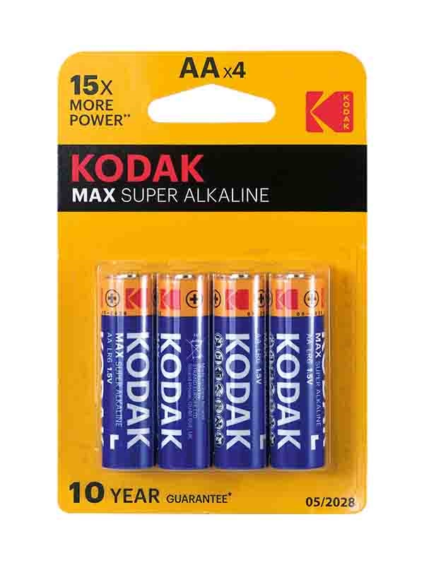 BATERIA KODAK LR06 AA  KAA-4 MAX BLISTER
